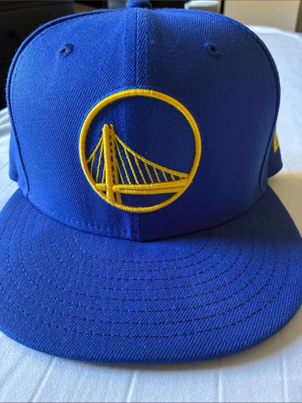 New Era Golden Stare Royal Blue and Yellow Mens Snapback Hat